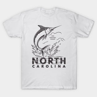 North Carolina Marlin Fishing in the Crystal Coast T-Shirt